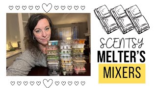 Scentsy Melter’s Mixers-berry bright/rainbow shertbert/sugar/almond croissant/around the campfire…