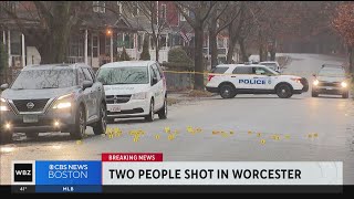 Two people shot in Worcester