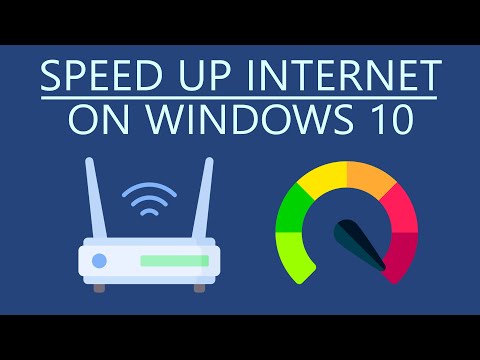 How to increase internet speed on your Windows 10 PC?