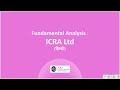 Fundamental Analysis : ICRA Ltd