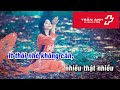 karaoke Ít nhưng dài lâu tone nam trẦn anh khÔng ĐỒng