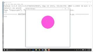 Color your circle with Python