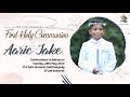 First Holy Communion of Aaric Jake | Live Stream