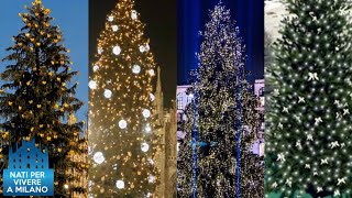 Tutti gli alberi natalizi di Piazza Duomo a Milano dal 2010 ad oggi! Li ricordate tutti?