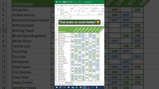 How to angle headers in Excel! #excel #exceltips #exceltutorial