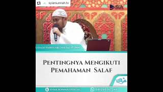 Ikuti pemahaman para salaf