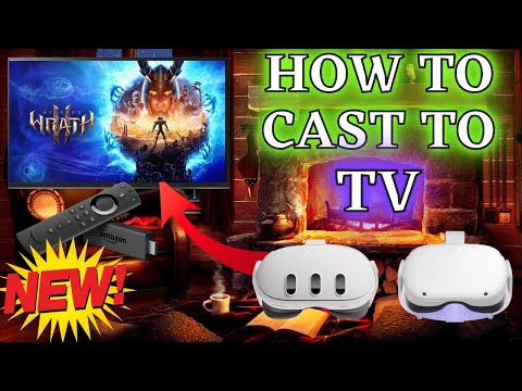 Stream your Quest 2 or Quest 3 to your TV in LESS than 2 minutes! Easy tutorial!