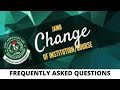 JAMB CHANGE OF INSTITUTION 2022/23 APPLICATION | FAQs