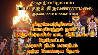 உலகப் புகழ்பெற்ற திருவண்ணாமலை கார்த்திகைதீபகொடியேற்றம்