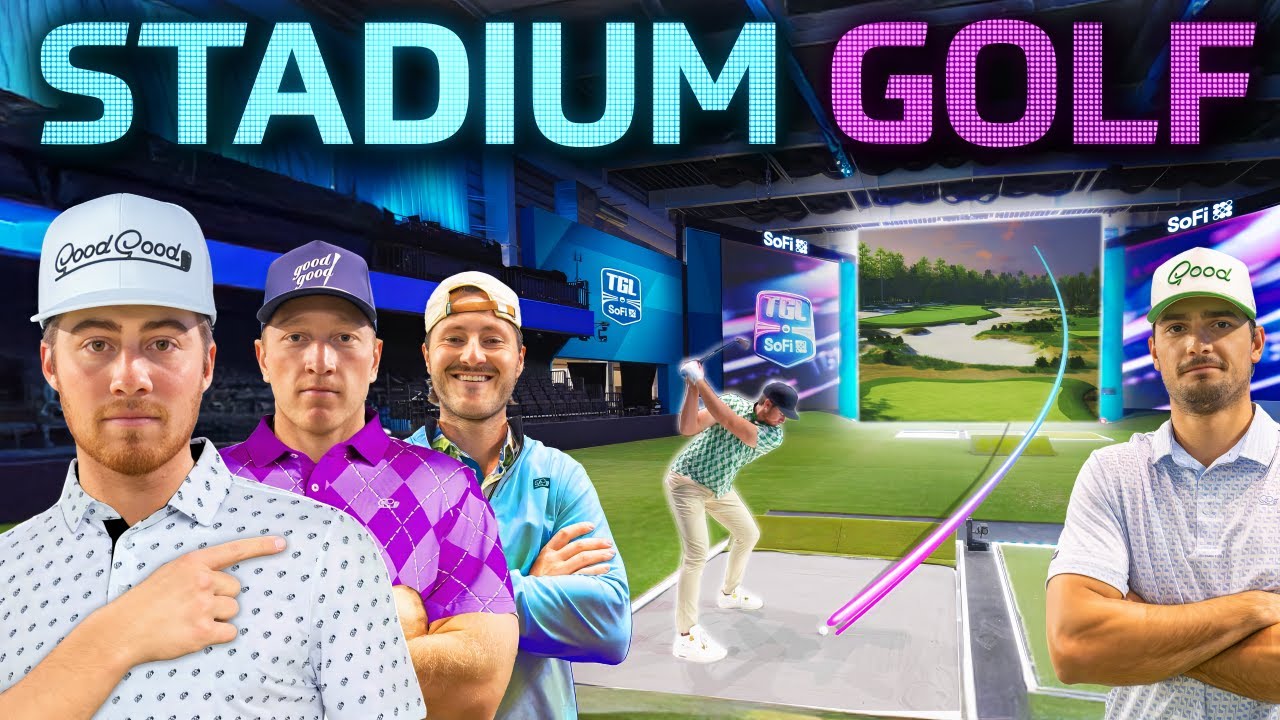 The First Ever Tgl Youtube Golf Match Youtube