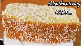 Coconut Cake Recipe|Coconut Cake Without Oven| Roshni Cooking