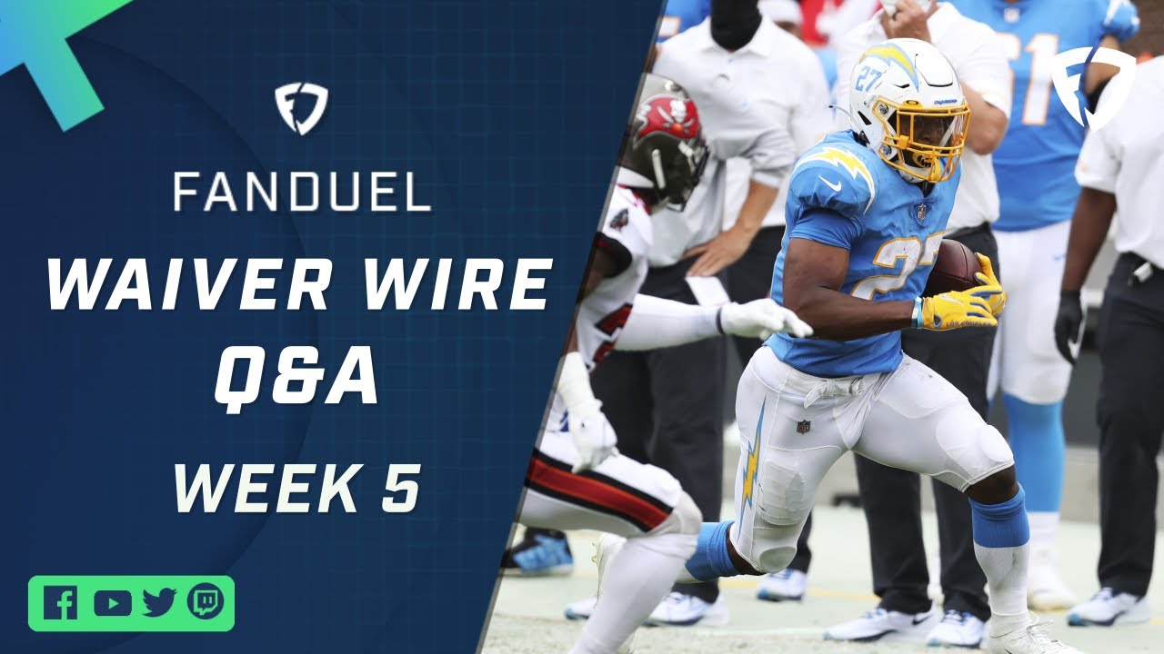 Fantasy Football: LIVE Waiver Wire Q&A For Week 5 Pickups! - YouTube