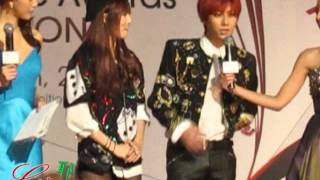 121130 Trouble Maker @ HK MAMA 紅地毯