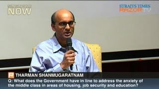 DPM Tharman on middle class anxiety