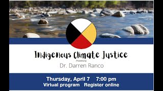 Indigenous Climate Justice: From Wabanaki Territory to the World