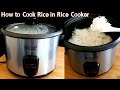 How to Cook Rice in Rice Cooker Without Sticking | #shorts | Electric Rice Cooker