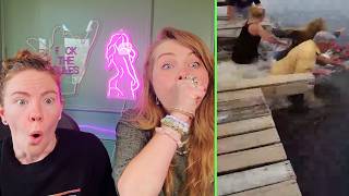 Reacting To TikTok’s Most Viral Videos! Pt. 03 - Hailee And Kendra