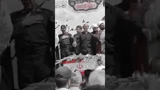 سوگواری پدر شهید فراجا سعید پویان بر بالین پسرش😭#شهید