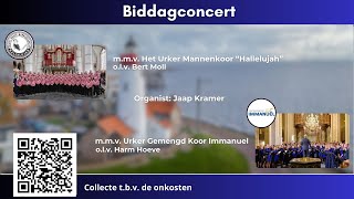 Biddagconcert m.m.v. Urker Mannenkoor 'Hallelujah' en Urker Gemengd Koor 'Immanuel'