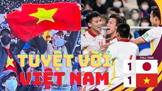 HLV Park Hang Seo vui - Thanh Bình ghi bàn - Nguyên Mạnh tỏa sáng - Nhật Bản 1-1 Việt Nam