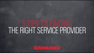 5 Tips to Finding the Right Service Provider