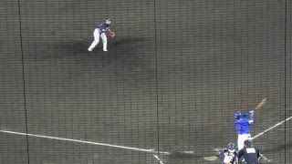 石川MS vs 福井ME 2016.05.03 大村孟 ３回裏 ２ベース