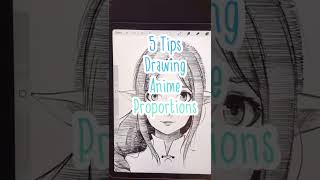 5 Tips for Drawing Anime Proportions #howtodraw #drawingtutorial #animeart #drawing #relaxing #art