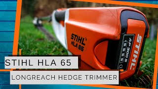 Stihl HLA 65 Long Reach Hedge Trimmer Review