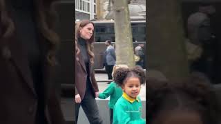 Princess Catherine joins students on school trip