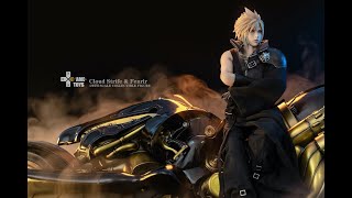 1/6 Scale GAMETOYS GT-006C Cloud Strife \u0026 Fenrir Action Figure Deluxe Edition Unboxing / Review