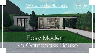 Roblox Bloxburg The Starter Modern House 19k No Gamepasses