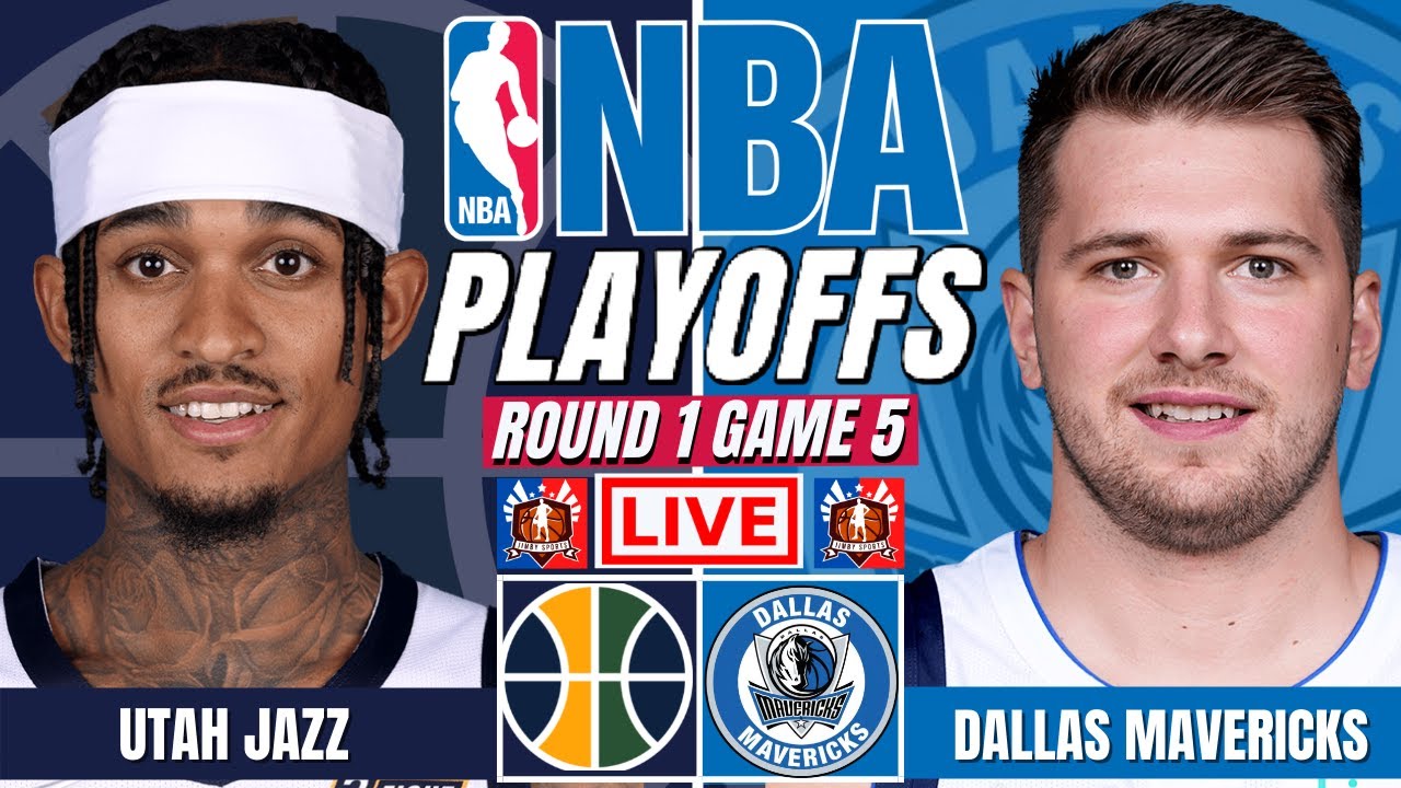 Utah Jazz Vs Dallas Mavericks Game 5 | NBA Playoffs Live Scoreboard ...