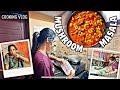 Weight gain 30 day challenge | ಹೊಸ cutting board | ಮಶ್ರೂಮ್ masala | Sandhya vlogs kannada