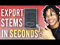 How To Export Stems/Trackouts From FL Studio 20 (In SECONDS) - FL Studio 20 Beginners Tutorial