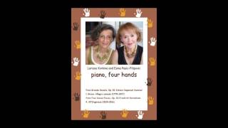 Larissa Korkina and Esma Pasic-Filipovic -- piano, four hands