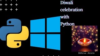 💥 Happy Diwali 💥 || 🔥 Fireworks in Python 🔥 || Safe and Pollution Free Diwali #python3 #programming