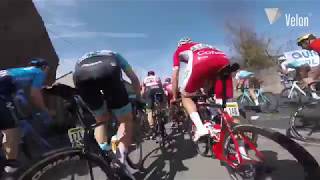 2018 Paris-Roubaix onboard highlights