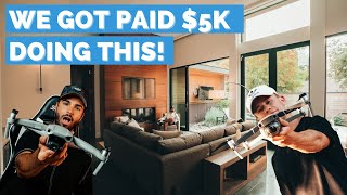 Our DRONE BUSINESS got paid $5,000 doing this...