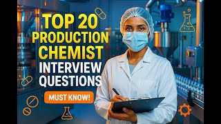 20 Production Chemist Interview Questions YOU NEED TO KNOW