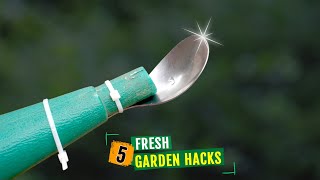 GARDENING HACKS✌🏻for garden lovers 😍 #plants #gardening #lifehacks #planting #flowers #hobby