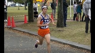 20191019北九州市中学駅伝 女子ゴール