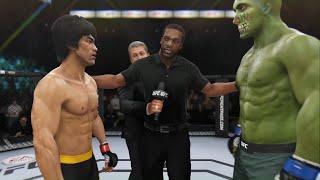 Bruce Lee vs. Green Skull - EA Sports UFC 3