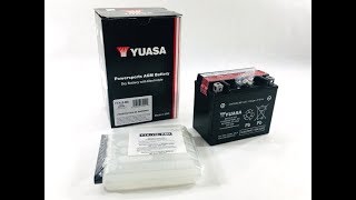 Ventless Battery Option for Kawasaki KZ900 Yuasa YTX12-BS