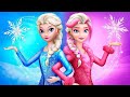 Màn Biến Hóa của Elsa / 32 Mẹo Vặt Tự Làm Cho Búp Bê