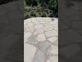 grouting this 2.25” limestone patio pool deck