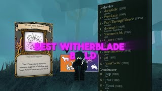 Best Twisted puppets Witherblade build(Max Dmg) | Deepwoken