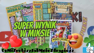 Mix z pewniaczkiem 💞💞💞💞🤩🤩🎉🔞🍀💲👈  #zdrapki #zdrapkilotto #lotto #yt #youtube