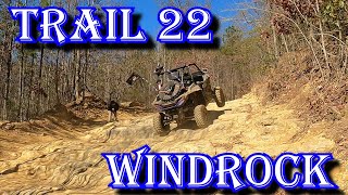 Windrock Trail 22......Fun, Easy Trail For The RZR Pro Xp \u0026 The RZR Xp 1000 Trails \u0026 Rocks