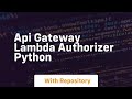 api gateway lambda authorizer python