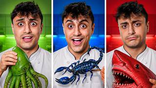I Cooked Exotic Animals In Every Color!